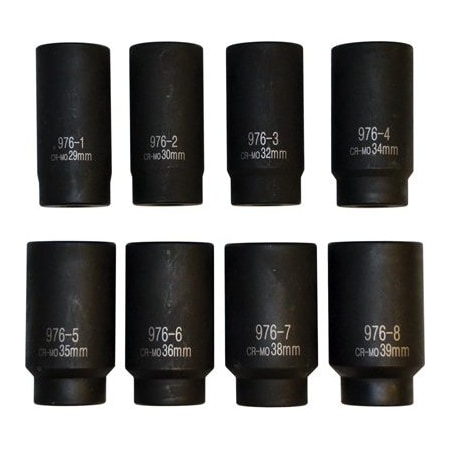 Cal-Van Tools 12PC MET AXLE NUT SKT SET CV976